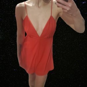 SHOW ME YOUR MUMU Red Rascal Romper